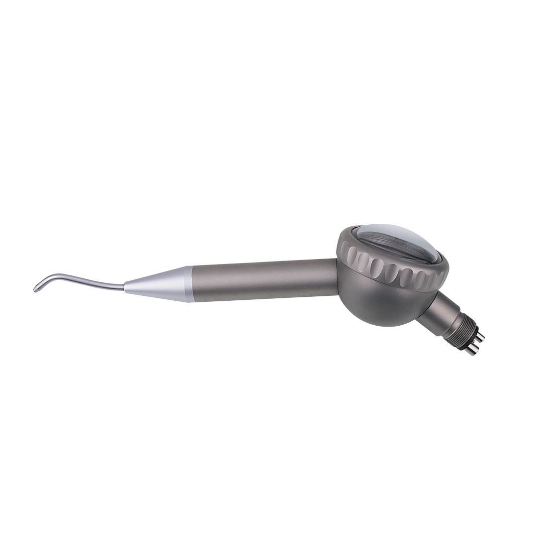 Dental air polishing handpiece