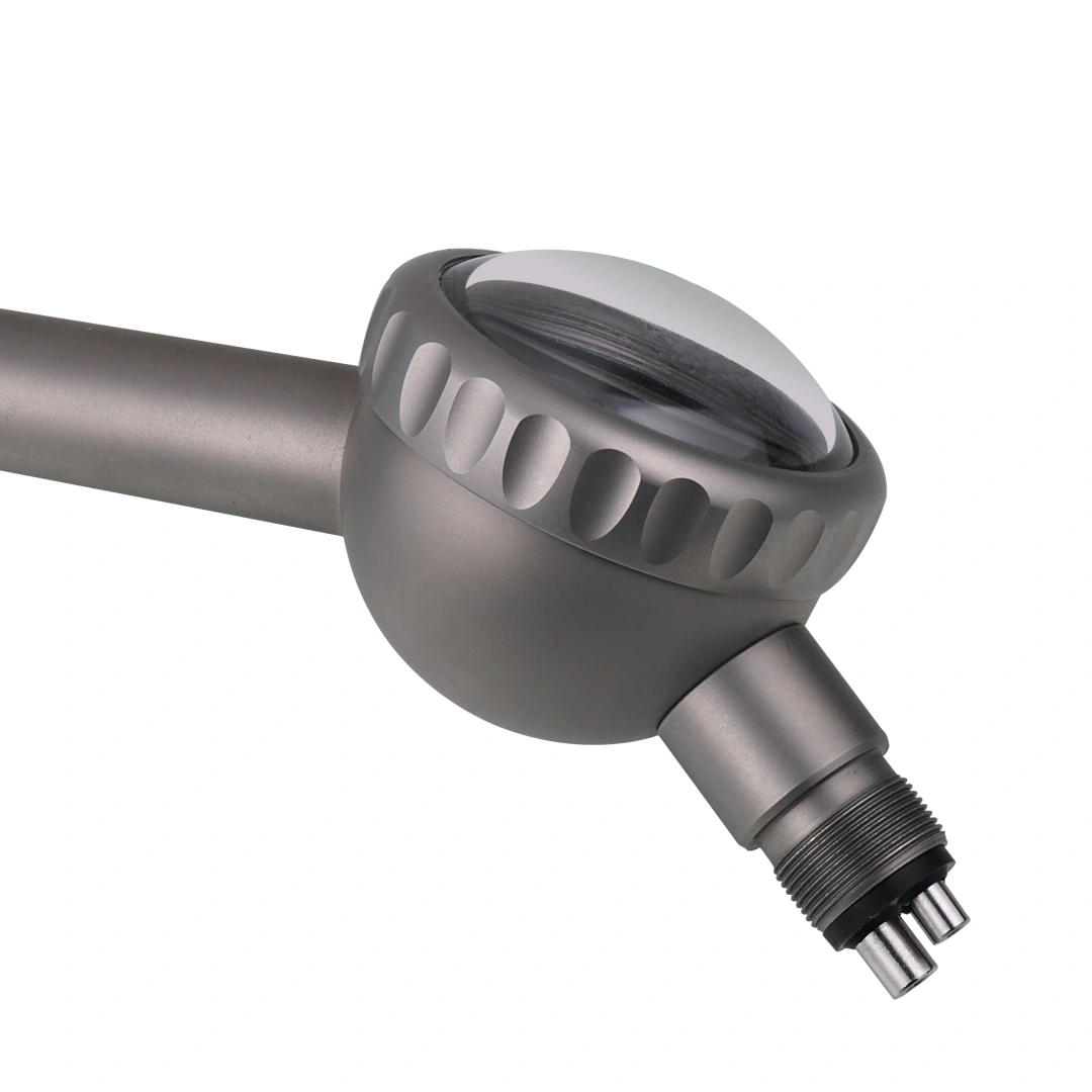 Dental air polishing handpiece