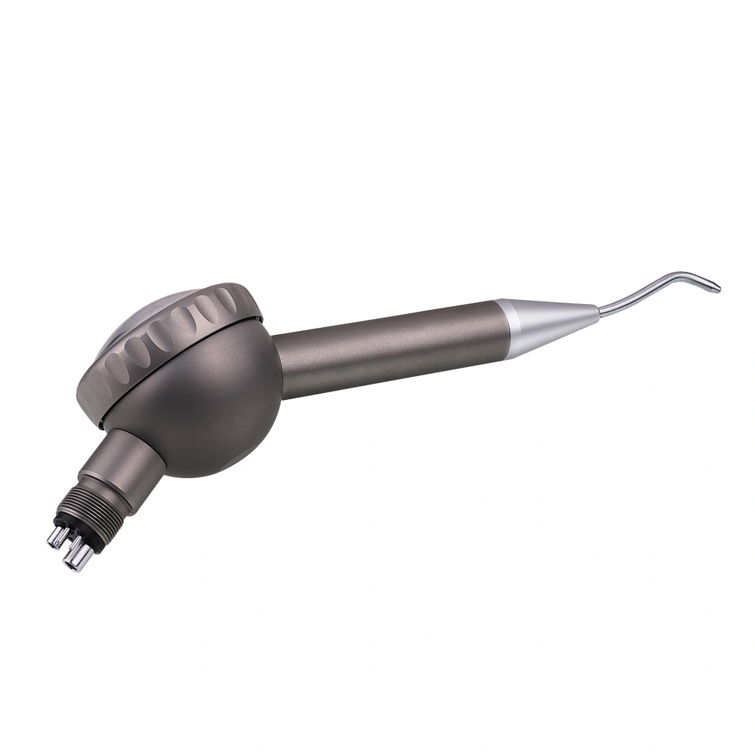 Dental air polishing handpiece