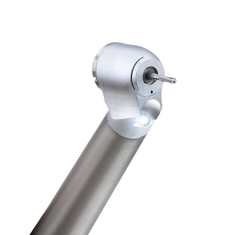 LED 45 degree dental high-speed handpiece
