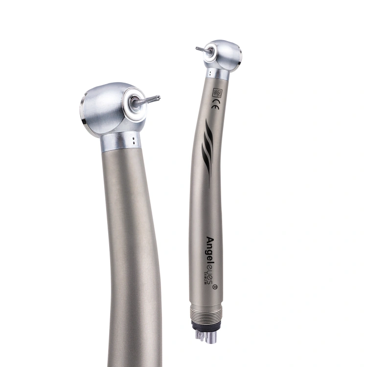 5-LED dental high-speed handpiece with shadowless LED illumination